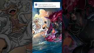 luffy vs magellan whoisstrongest luffy magellan onepiece animeshort anime [upl. by Nurat]