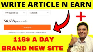 Earn Money Writing Article amp Doing Affiliate Marketing in 2022 With New Site And Strategy 🔥🔥 [upl. by Cardinal]