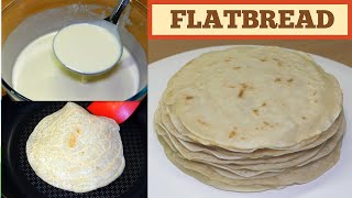 5Minutes Ready Quick And Easy Flatbread Made With Liquid Batter No Kneading No Yeast No Oven [upl. by Ettenyl]