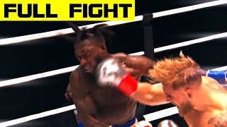 Jake Paul Defeats Nate Robinson Via SecondRound Knockout FULL FIGHT [upl. by Schumer]