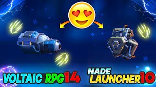 VOLTAIC RPG 14 amp NADE LAUNCHER 10 UNLOCKED 😍🔓  MECH ARENA  HRG [upl. by Cathy496]