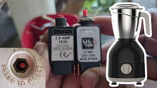 Mixer grinder not turning on Mixer Grinder reset circuit Breaker Problem overload switch [upl. by Wald479]