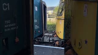 33035 Coupling Up To Some MK2 Coaches At Leyburn [upl. by Odraner988]