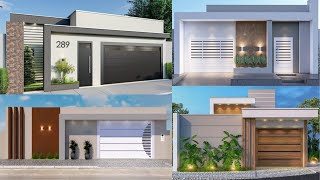 20 IDEIAS DE FACHADAS DE CASAS COM MURO 2024  Modelos de Fachada de casa com muro  Casas Modernas [upl. by Nightingale]