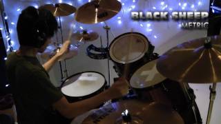 Black Sheep by Metric  Drum Cover [upl. by Eelanej]