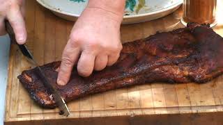 How to Grill Pork Ribs Memphis Style  Recipe [upl. by Ettenyar]