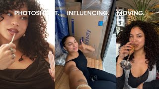 INFLUENCER LIFE  BRAND EVENTS VACATION HOLLYWOOD HOTEL LIFE  HAIR TUTORIAL OFFICIAL MOVE VLOG [upl. by Aissej]