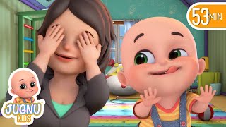 👦Peek a Boo 2 Zigaloo Dance and More Best Kids Songs And Nursery Rhymes Jugnu Kids  Joy Joy [upl. by Hagai]