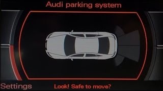 Audi A6 parking system plus retrofit [upl. by Bess]