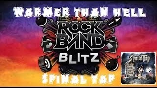 Spinal Tap  Warmer Than Hell  Rock Band Blitz Playthrough 5 Gold Stars [upl. by Kitty]