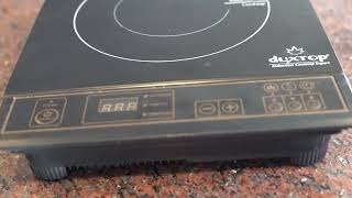 Overview amp DEMO Duxtop 1800W Portable Induction Cooktop Countertop Burner [upl. by Acinomad]