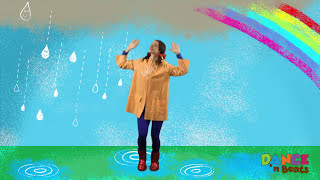 Preschool Learn to Dance Drip Drop Rain [upl. by Nivad398]