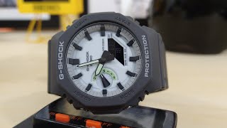 GShock GA2100HD8A Lume Dial Casioak Super Illuminator [upl. by Bridgid176]