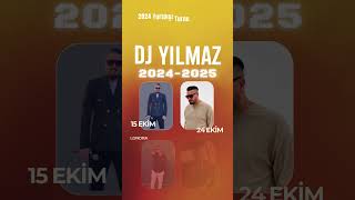 Dj Yılmaz 20242025 Yurtdışı Konser Takvimi [upl. by Shirley]