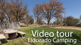 Eldorado Lodge Camping Etosha National Park Namibia [upl. by Glasgo16]