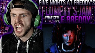 Vapor Reacts 749  SFM FNAF FAN GAME SONG quotFlumptys Jamquot by EBreddy The Bread REACTION [upl. by Almond]