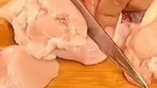 SLICING CHICKEN WINGS TAKe 2 [upl. by Yttak]