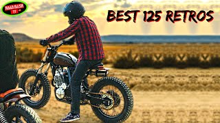 RETRO MOTORCYCLES FOR BEGINNERS  Best Retro 125 Motorcycles Cafe Racer Scrambler [upl. by Anrim]