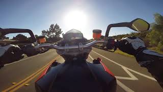 KTM Superduke 990 23rd Gear Wheelie  ALMOST CRASH [upl. by Fields]