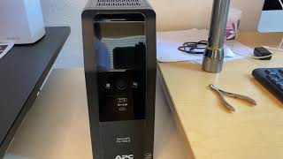 APC BR1500MS2 Back Up Battery Unboxing and Demo [upl. by Noak280]