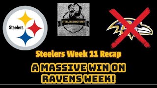 Ravens vs Steelers recap Ravens lose to Steelers 18 16 [upl. by Range699]