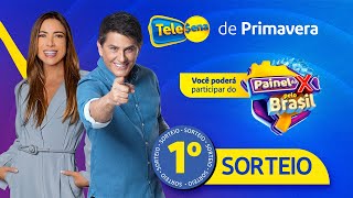 1º SORTEIO  RESULTADOS da TELE SENA de PRIMAVERA 08092024 [upl. by Roselia]