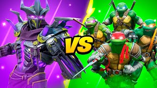 SHREDDER vs TMNT Fortnite Manhunt [upl. by Nuris]