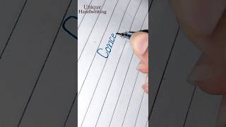 CREATE Stunning Art with Gel Pen Calligraphy handwritingimprovement [upl. by Lyrret]