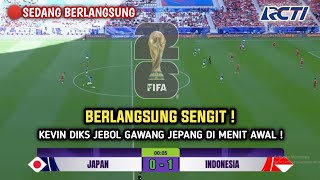 🔴LIVE  JAM TAYANG BERUBAH  INDONESIA VS JEPANG MATCH KE 5 GRUP C KUALIFIKASI PIALA DUNIA 2026 Ilu [upl. by Jonati660]