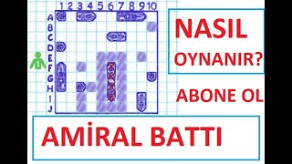 AMİRAL BATTI NASIL OYNANIR [upl. by Almeida]