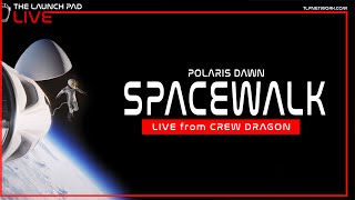 LIVE SpaceX Polaris Dawn Spacewalk [upl. by Airaet]