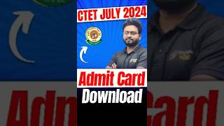 CTET ADMIT CARD 2024  CTET प्रवेशपत्र ctet ctetexam ctetadmitcard ctet2024 ctetpreparation [upl. by Oliy525]