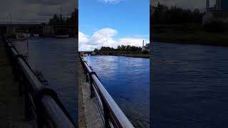 River shannon lanesborough bridge and power station ireland scenery [upl. by Eelegna]