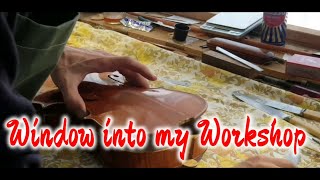 Restoration of a Maggini copy violin Episode 3 How to remove the top off a violin [upl. by Tamer]