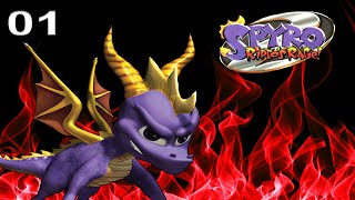 Spyro 2 Riptos Rage 100 Walkthrough HD  Part 1 Glimmer 12 [upl. by Meibers]