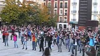 Flash Mob Mamma Mia Madrid [upl. by Purse]