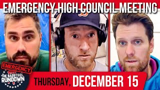 Dave Portnoy Calls Emergency Meeting After Rico Boscos Return  Barstool Rundown December 15 2022 [upl. by Nahtaneoj]