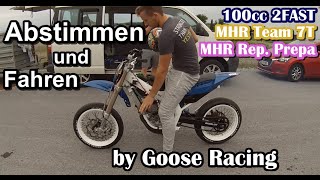 High End Mopeds abstimmen amp fahren  by Goose Racing [upl. by Ayahsey]