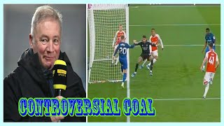 West Hams controversial goal summed up by Ally McCoist as Arsenal on wrong side of VAR [upl. by Brad]