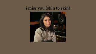 i miss you skin to skin sped up dylan conrique [upl. by Kotto]