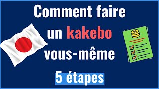 Kakebo  comment le faire vousmême facilement [upl. by Curhan]