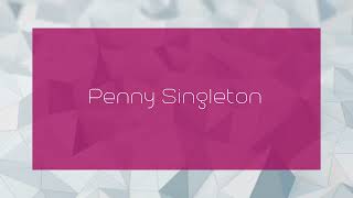 Penny Singleton  appearance [upl. by Kalila]