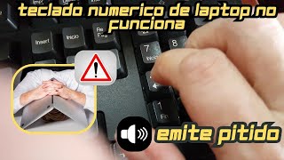 ¡Tu teclado no esta dañado Configura Teclado Numérico de laptop que no Funciona [upl. by Lenz922]