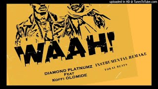 Diamond Platnumz ft Koffi Olomide  Waah Instrumental Remake [upl. by Skurnik846]