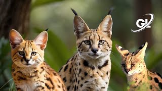 serval cat meow  serval cat attack  serval cat hissing  serval cat in zoo  servalcats cat [upl. by Eeldarb]