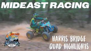 Mideast Racing  2024 Harris Bridge Quad Highlights [upl. by Rosati186]