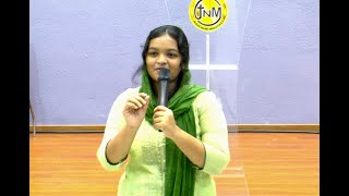 DESIGN  Youth Meeting  Tamil Christian Message  Miraclin dafne [upl. by Saitam]