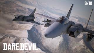 Daredevil by Keiki Kobayashi Track 50  Ace Combat 7 Skies Unknown Soundtrack [upl. by Htaek]