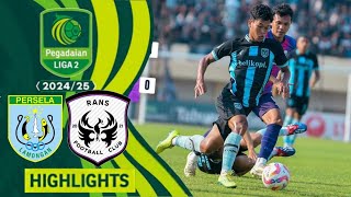 HIGHLIGHTS PERSELA LAMONGAN VS RANS FC LIGA 2 INDONESIA [upl. by Arimak]