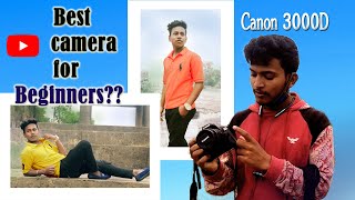 Canon 3000d review  Outdoor photoshoot vlog  Animesh Gharami [upl. by Segalman]